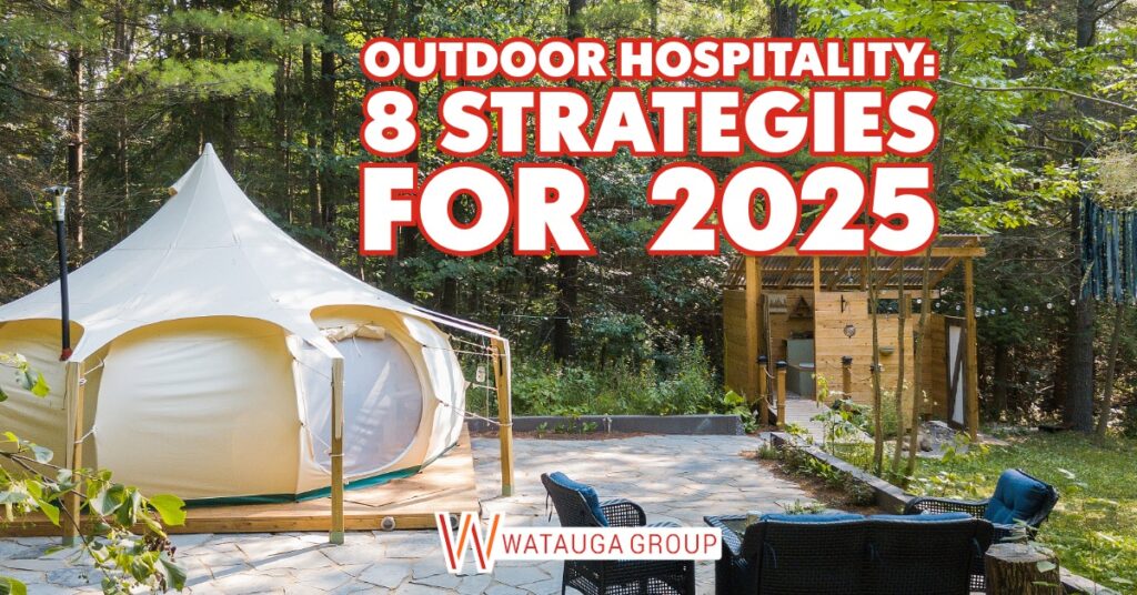 8 strategies for Outdoor Hospitality - title image